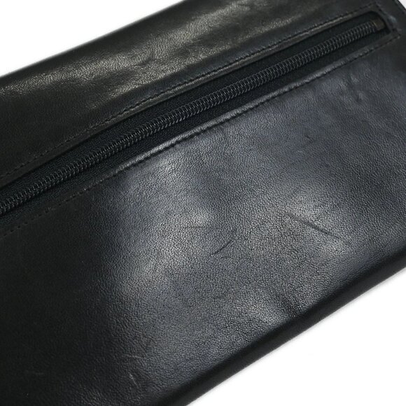 Chanel Black Lambskin Long Wallet Purse 125062 main image 2